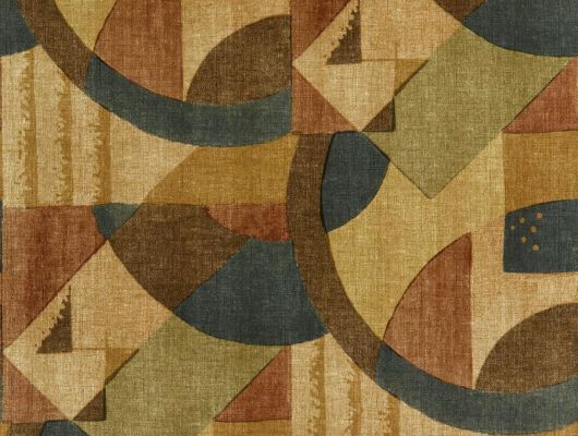 Заказать дизайнерские обои арт. 312888 из коллекции Rhombi дизайн Abstract от Zoffany с крупным геометрическим рисунком с бесплатной доставкой до дома, Rhombi, Обои для гостиной