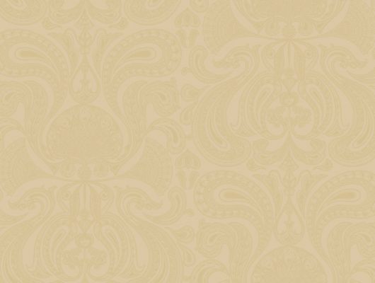 Классические английские Malabar с узором вензелей на золотом фоне обои, New Contemporary, The Contemporary Collection, Английские обои, Обои для гостиной
