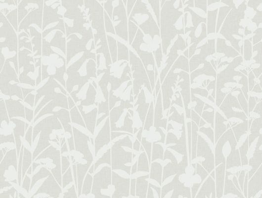 Бежевые обои с незамыловатым рисунком из белых цветов в Москве, Decorama Easy Up 2016, Архив, Обои для гостиной, Обои для квартиры, Распродажа