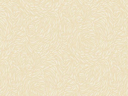 Абстрактные обои арт.28 003, коллекция Casual, бренд Milassa, с рельефной фактурой пастельно-желтого цвета, обои для детской, Casual