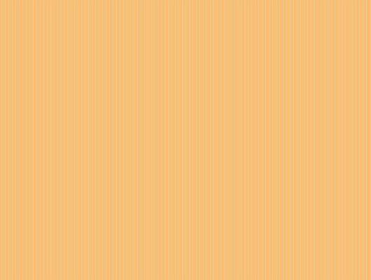 Оранжевые фактурные однотонные обои в мелкую полоску  для детской или гостиной "Streak", Bon Voyage, Обои для гостиной