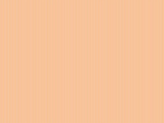 Мелкая фактурная полоска персикового цвета на  флизелиновых обоях для детской или гостиной из каталога Bon Voyage, Bon Voyage, Обои для гостиной