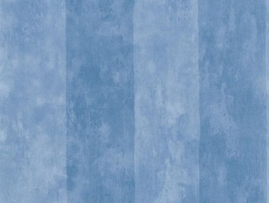 Заказать флизелиновые обои Designers guild - Parchment, арт.PDG720/16 синего цвета в широкую полоску на фоне, имитирующем бетон в интернет-магазине с бесплатной доставкой., Parchment, Обои для гостиной, Обои для кабинета